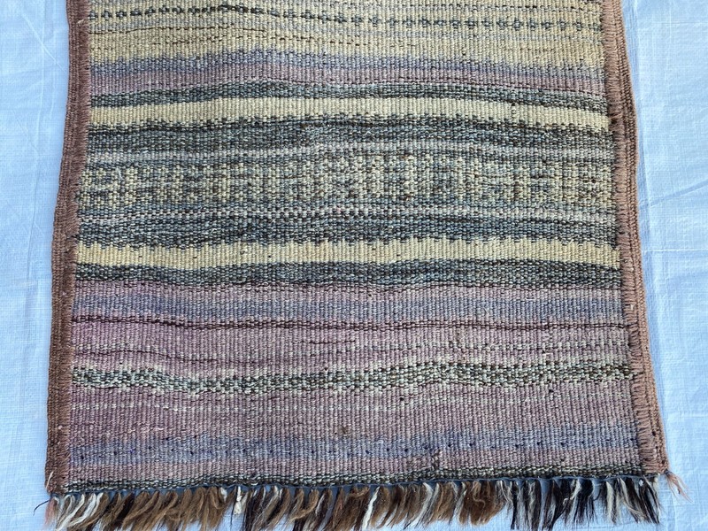 2x10 ft Traditional Hallway Runner Tribal Faded Afghan Handwoven Turkmen Kilim gallery