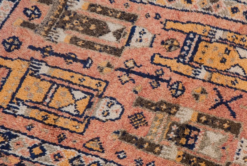 Vintage Turkish Oushak Runner 3x10 ft | 105 x 305 cm Handmade Wool Rug, 60+ Yr gallery