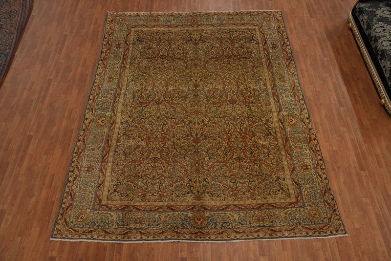Antique Traditional Style Large Area Rug 10x13 Handmade Living Room Old Carpet gallery