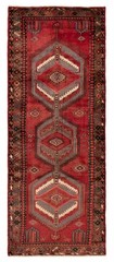 3’8″ x 9’6″ Vintage Hand-knotted Runner Rug Traditional Oriental Wool Carpet