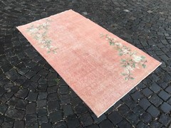 Handmade Rug Turkish Area Rug Vintage Rug Oushak Rug Antique Rug Bohemian Rug