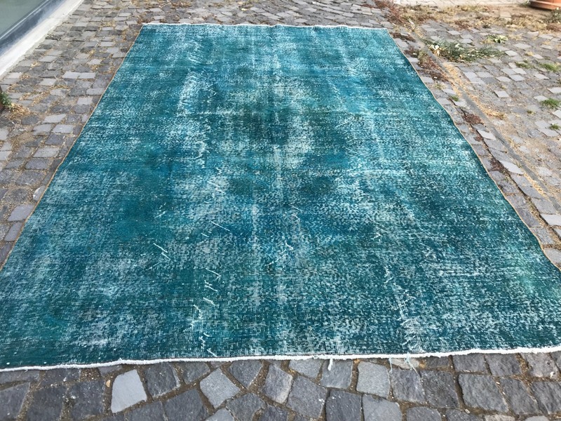 Bohemian Large Rug, Turkish Vintage Rug, Handmade Wool Rug, 6,8 x 10, ft gallery