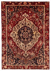 Traditional Vintage Hand-Knotted Area Rug 6’8″ x 9’9″ Oriental Wool Carpet