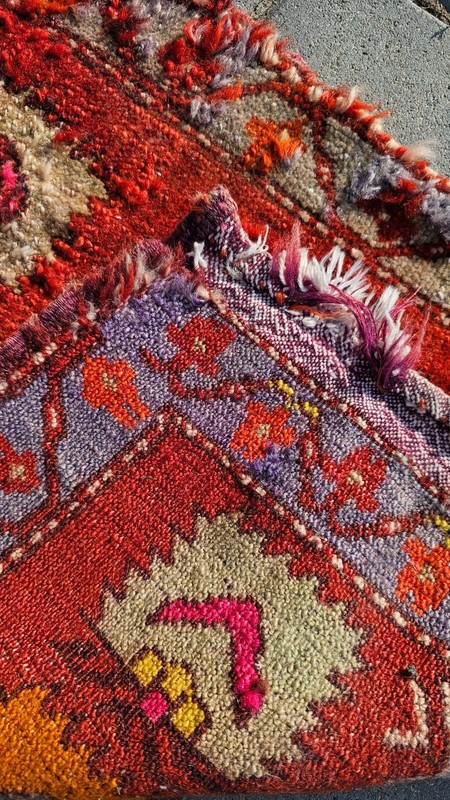 Small Rug, hand knotted small Rug, Yastik rug, kilim rug, welcome rug gallery