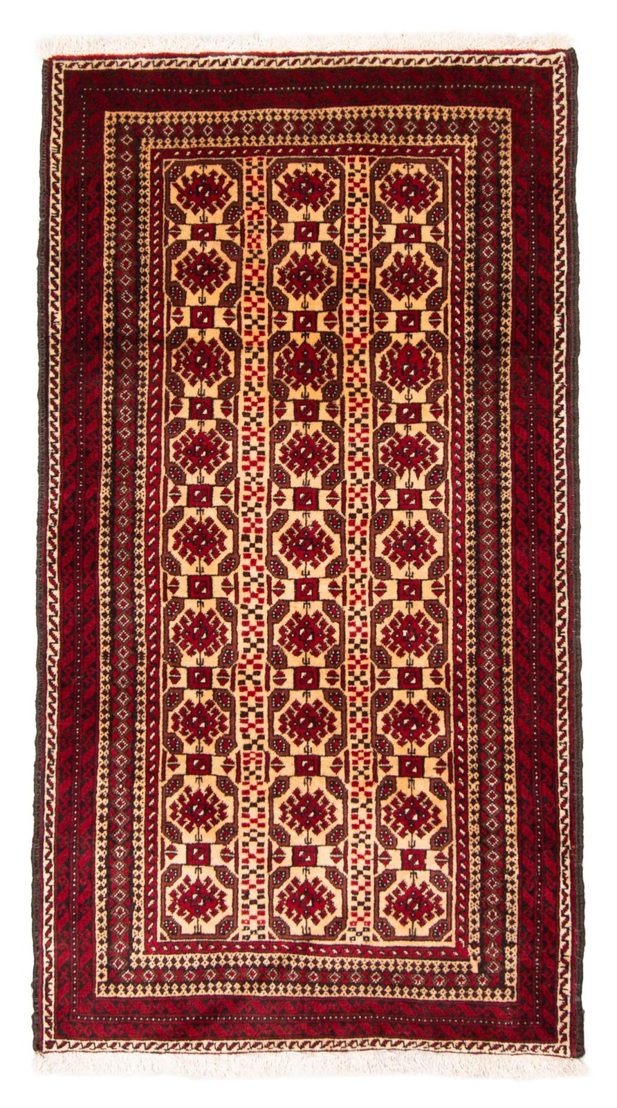 Traditional Vintage Hand-Knotted Area Rug 3'3" x 5'11" Oriental Wool Carpet gallery