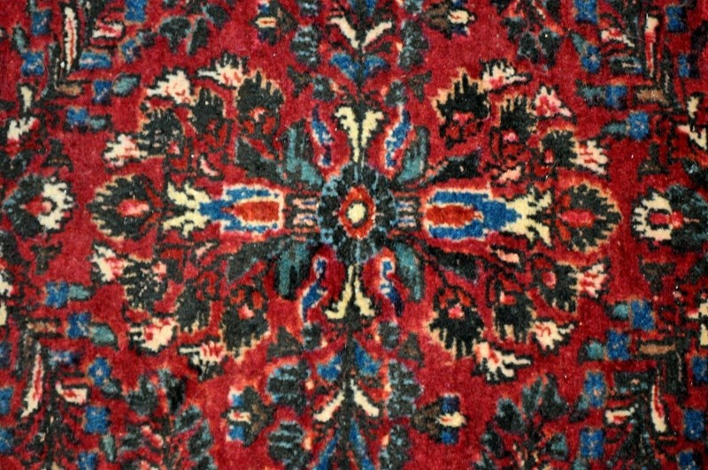 3'X4' Circa 1920's Sarouk Lilihan DESIGN great condition GENUINE Antique gallery