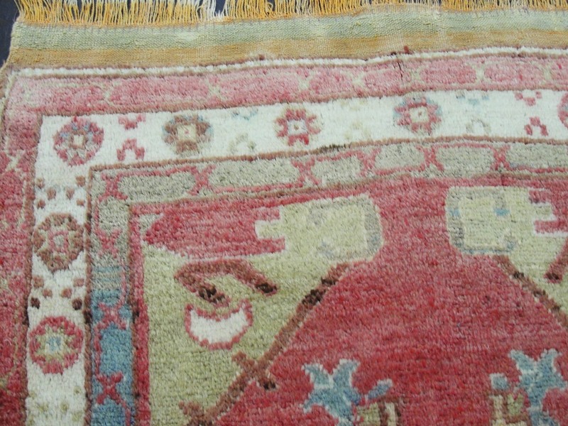Antique Turkish Oushak Rug, Western Anatolia, Circa 1900–1920 #16555 gallery