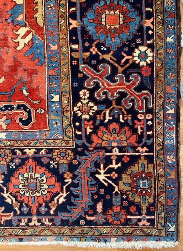 Beautiful Bakhshayesh - 1890s Antique Oriental Rug - Tribal Carpet - 13.6 x 18.8 gallery
