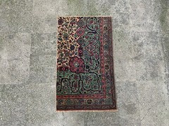 1’8” x 2’10” Vintage Carpet Natural Village Rug Handmade Rug.SKU:S1426