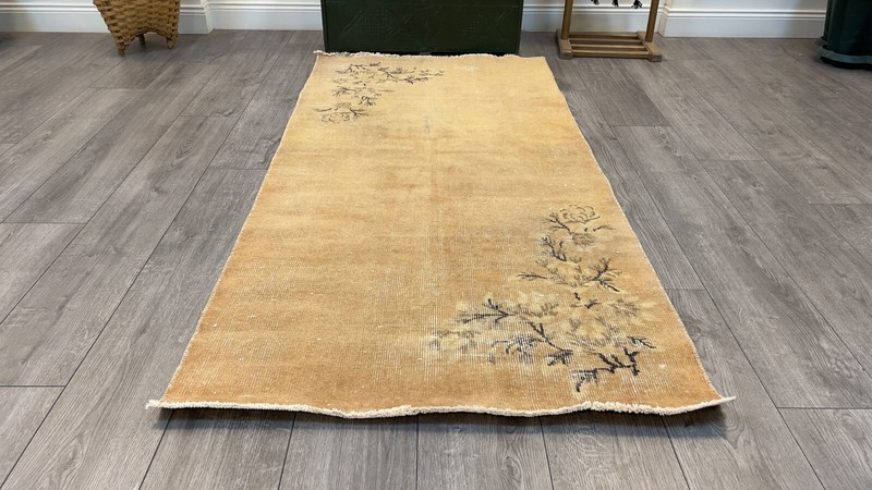 Handmade Area Rug, Oriental Rug, Antique Rug, Wool Area Rug, Area Rug, 3x6.3 ft gallery