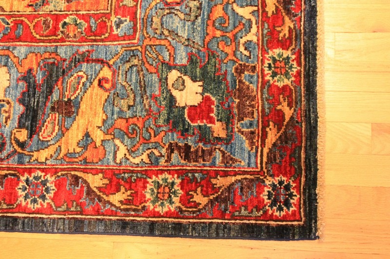 Hand-knotted Rug (Carpet) 8'2X9'5, Choeb Rang mint condition gallery