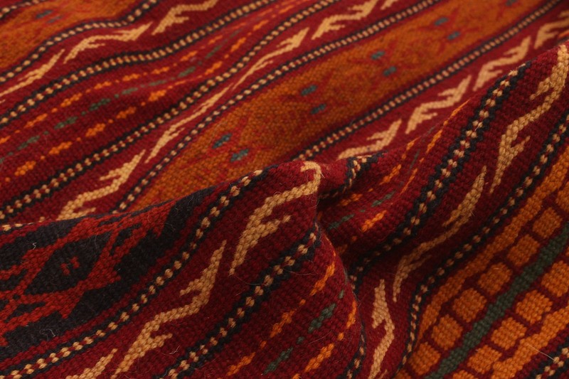 Vintage Hand Woven Area Rug 3'3" x 4'10" Traditional Wool Oriental Carpet gallery