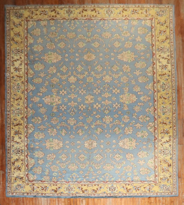 Antique Gorgeous Turkish Oushak Ushak Rug Size 11'2''x16'1'' gallery