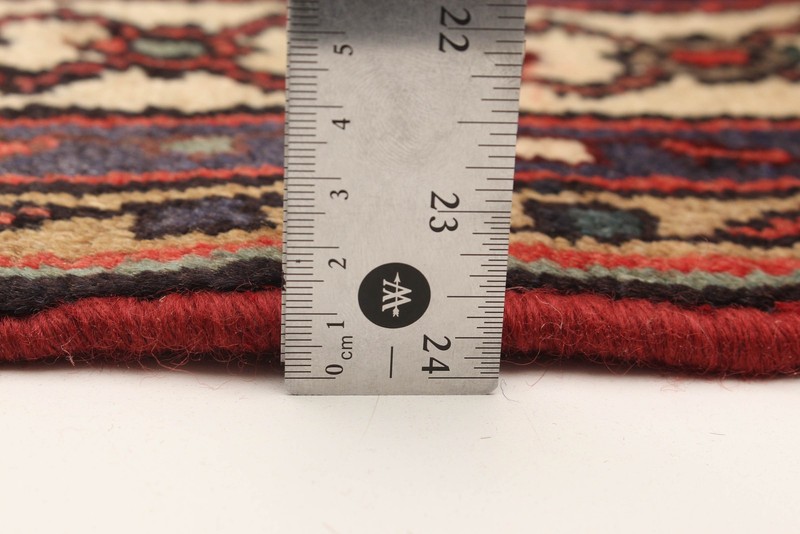 3'5" x 9'8" Vintage Hand-knotted Runner Rug Traditional Oriental Wool Carpet gallery