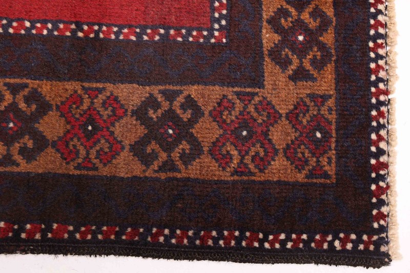 Vintage Hand-Knotted Area Rug 3'5" x 5'10" Traditional Oriental Wool Carpet gallery
