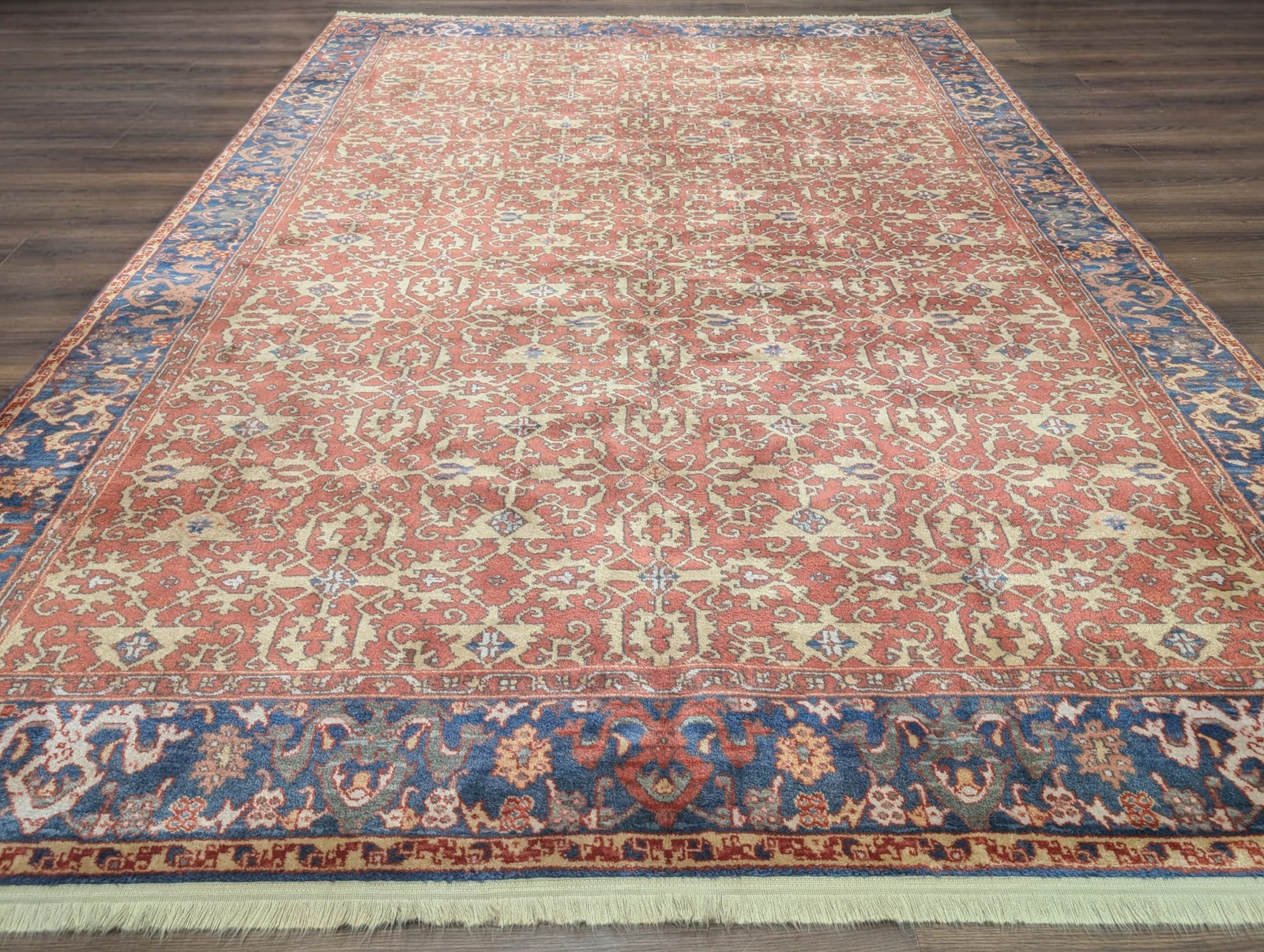 Karastan Williamsburg Ushak Rug 8x12, Wool, Pattern #552, Rare gallery