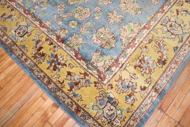 Antique Gorgeous Turkish Oushak Ushak Rug Size 11'2''x16'1'' gallery