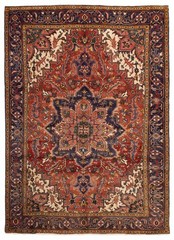 Traditional Vintage Hand-Knotted Area Rug 7’9″ x 12’10” Oriental Wool Carpet