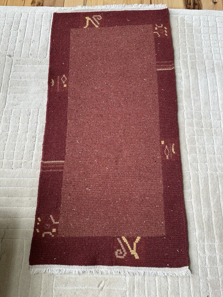 Hand Knotted Nepal Tibetan Wool Rug 100% pure wool