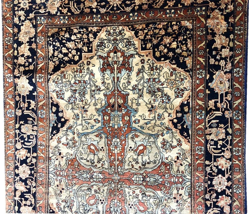 A 19th Century Classic Mohtashem Keshan Rug gallery