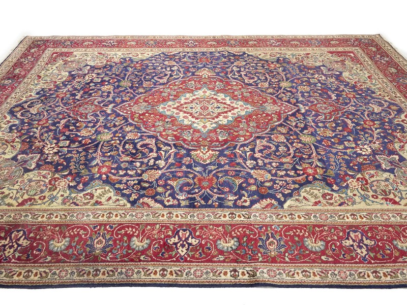 10x12'5 ft Semi-Antique Handmade Floral Vintage Area Rug Oriental Decor Carpet gallery