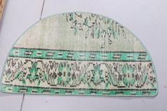 Vintage Rug, Turkish Rug, Colorful Rugs, 1.5×2.4 ft Small Rug, Antique Rugs