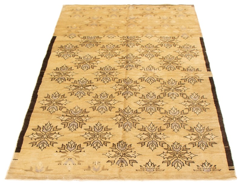 Traditional Vintage Hand-Knotted Area Rug 4'10" x 8'7" Oriental Wool Carpet gallery