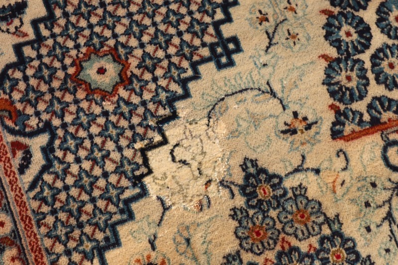 9.5 X 6.5 foot COLLECTORS ITEM Vintage Stunning Oriental Habibian Floral Carpet gallery