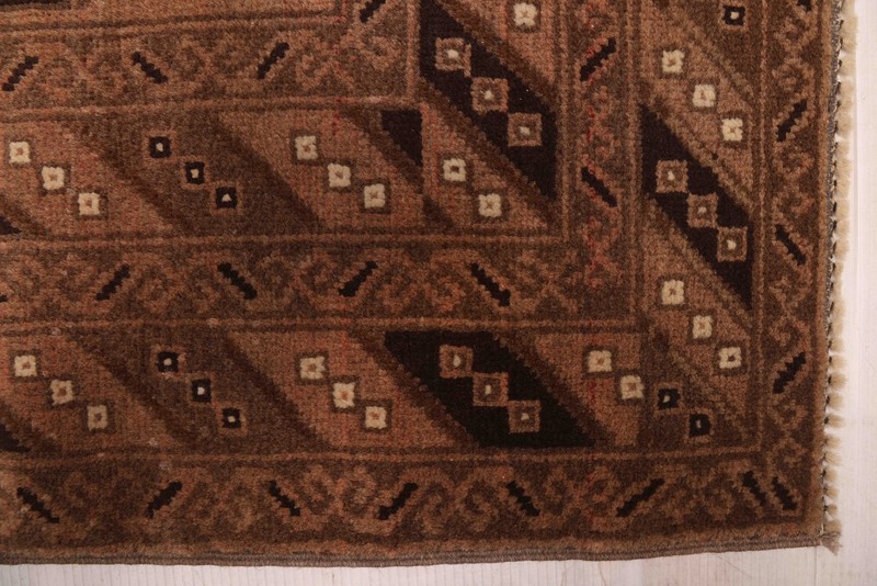 Vintage Hand-Knotted Carpet 3'5" x 5'11" Traditional Oriental Wool Area Rug gallery