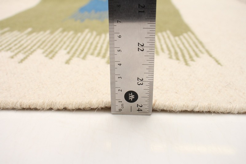 Vintage Hand Woven Area Rug 5'0" x 8'2" Traditional Wool Oriental Carpet gallery