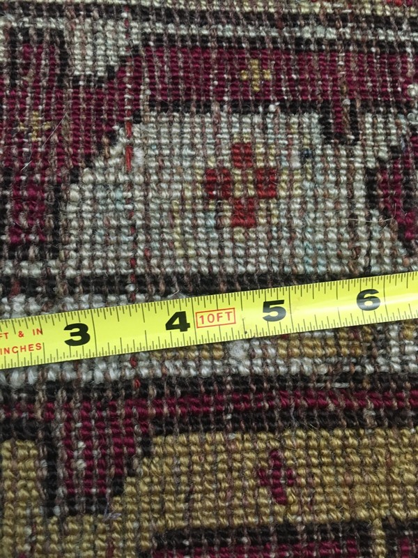 ANTIQUE TURKISH ANATOLIA HAND KNOTTED WOOL RUG FRAGMENT (S) ARCHITECTURAL gallery