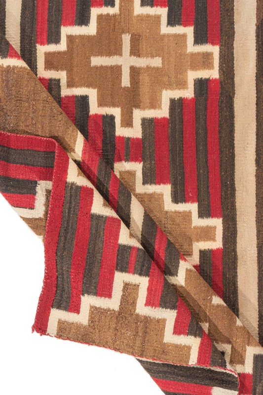 Antique Navajo Rug 5'1 X 5'8 E21575 gallery