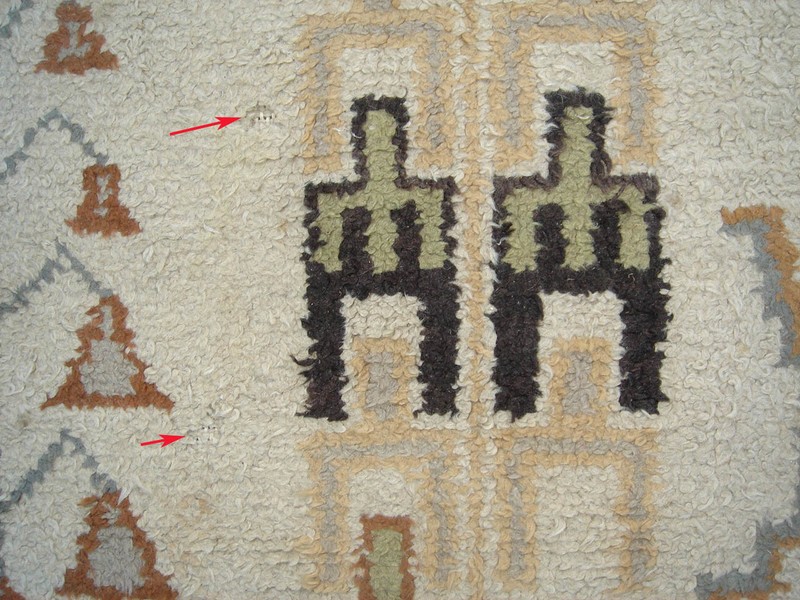 An Antique Village Tribal Moroccan Rug, 13' 4 X 9' 3 ft gallery
