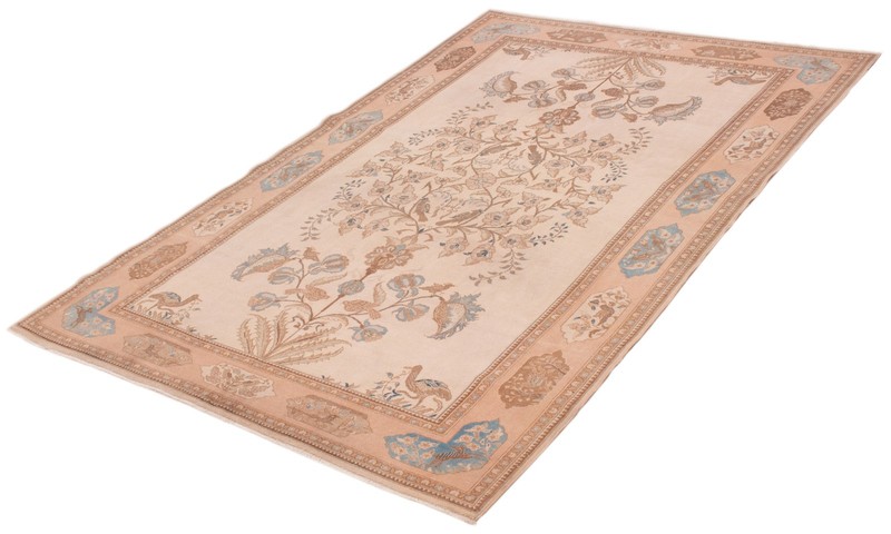 Vintage Hand-Knotted Area Rug 6'11" x 10'0" Traditional Oriental Wool Carpet gallery