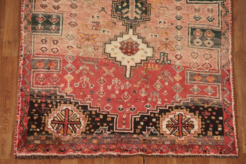 Traditional Vintage Old Rug 4x6 Handmade Wool Carpet gallery
