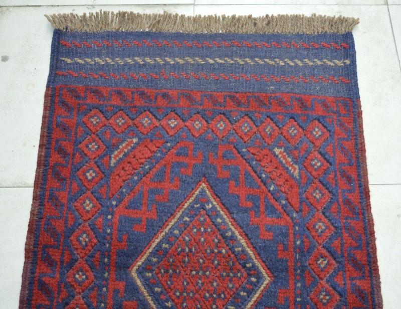 2 x 8'11 ft Handmade afghan tribal mushvani wool runner rug, hallway runner rug gallery