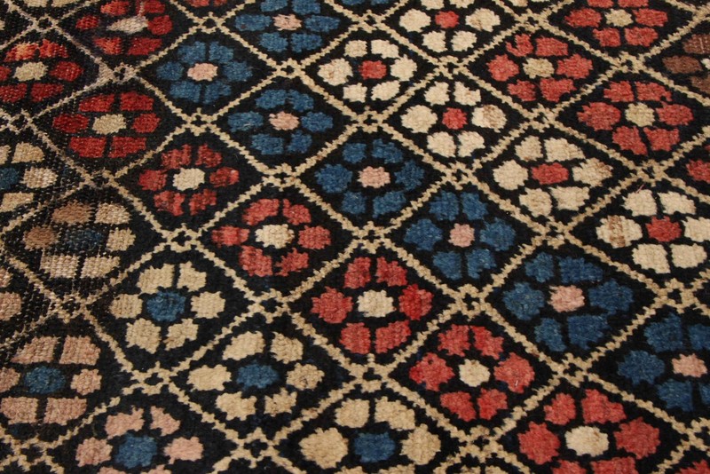Vintage Traditional Hand-Knotted Area Rug 3'7" x 7'9" Oriental Wool Carpet gallery