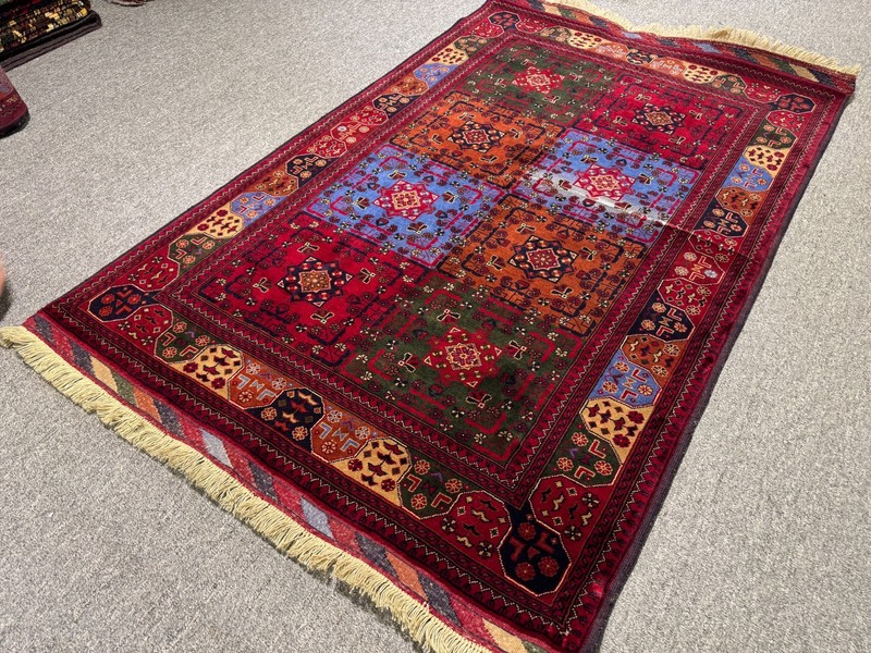 Fine Handmade Turkmen Beljik Rug 3x5 ft Vintage Persian Style Afghan Tribal Rug gallery