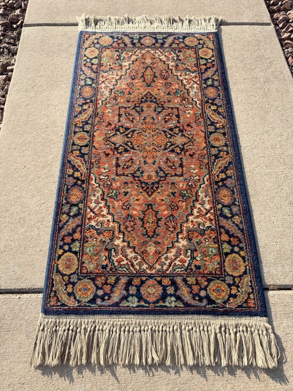 Vintage Wool Karastan Rug, #726 Series, 2.2’x4’ gallery