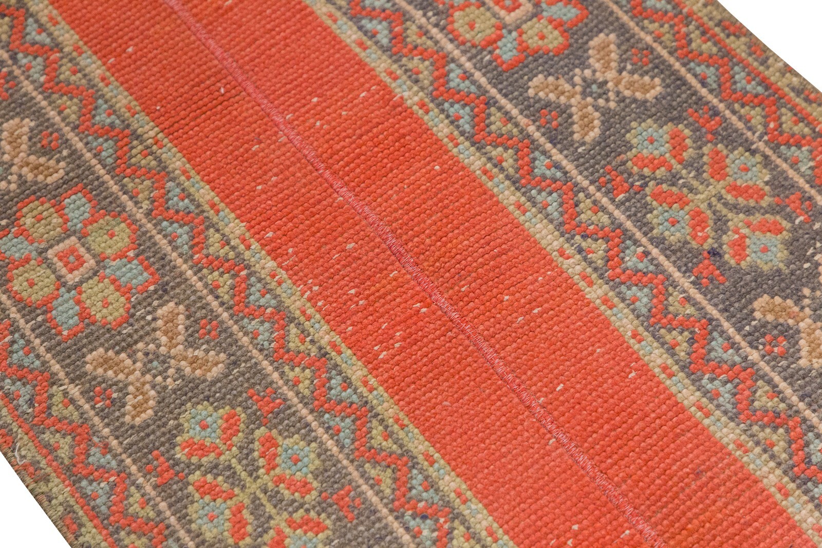 Vintage Runner,Oushak Rug,Floor Rug,2 X 11'7 feet Runner Rug,Turkish Runner gallery