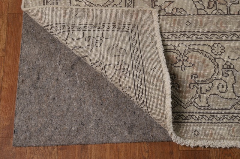 Vintage Traditional Medallion Tebriz Area Rug 10x13 Handmade Living Room Rug gallery