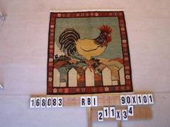 WL-168083-304P06 Rug, hand carded/woven & natural dyes, wool, size: 2’11″x3’4″