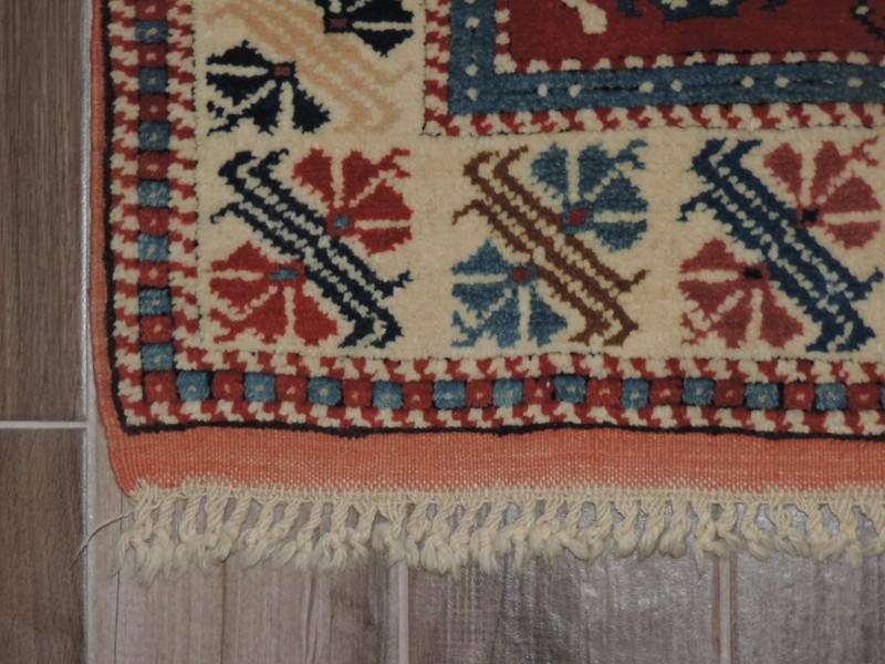3x5ft. Handmade Turkish Melas Caucasian Wool Rug gallery