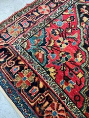 Antique Jozan Rug 58″x41.5″ excellent  condition top quality wool fine weave