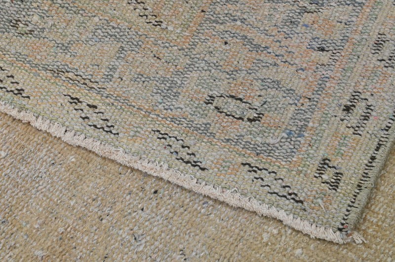Oushak Turkish Vintage Rug 5x9 Kilim Rug Anatolian Handmade Boho Decor BEIGE gallery