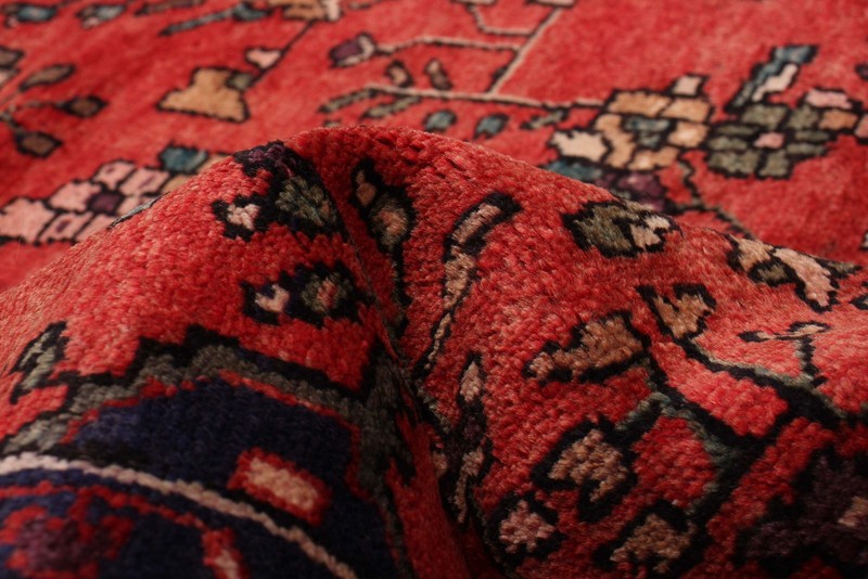 3'6" x 9'3" Vintage Hand-knotted Runner Rug Traditional Oriental Wool Carpet gallery