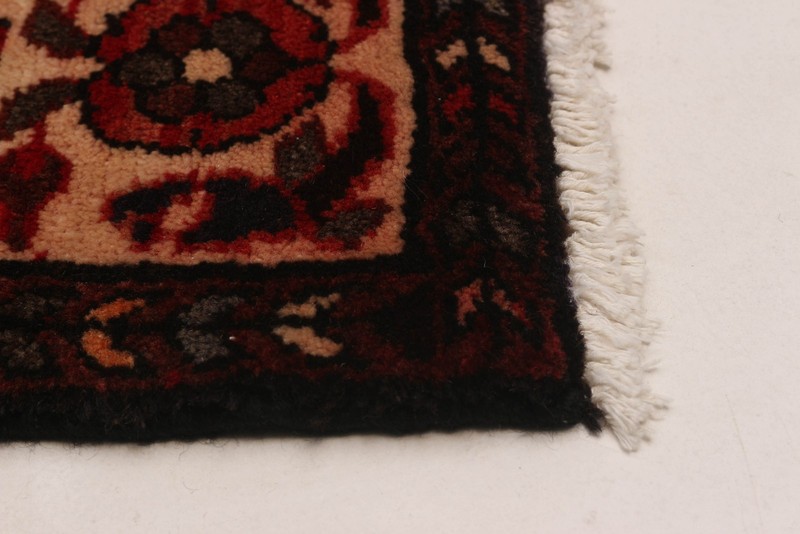 Vintage Hand-knotted Runner Rug 3'8" x 13'8" Traditional Oriental Wool Carpet gallery