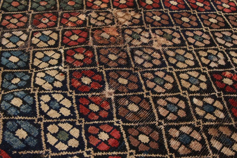 Vintage Traditional Hand-Knotted Area Rug 3'7" x 7'9" Oriental Wool Carpet gallery