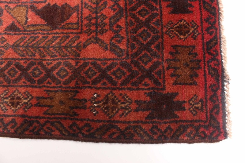 Vintage 4'0" x 6'7" Traditional Hand Knotted Vegetable Dye Wool Area Rug gallery