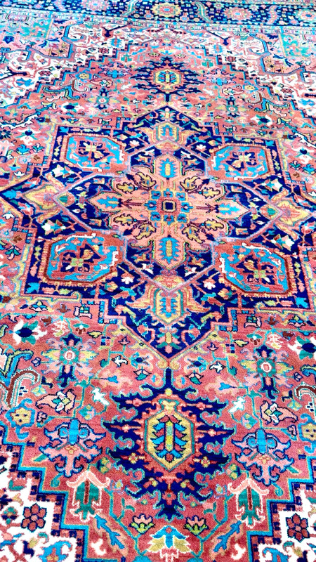Antique American Karastan Heriz Serapi 12x20FT gallery
